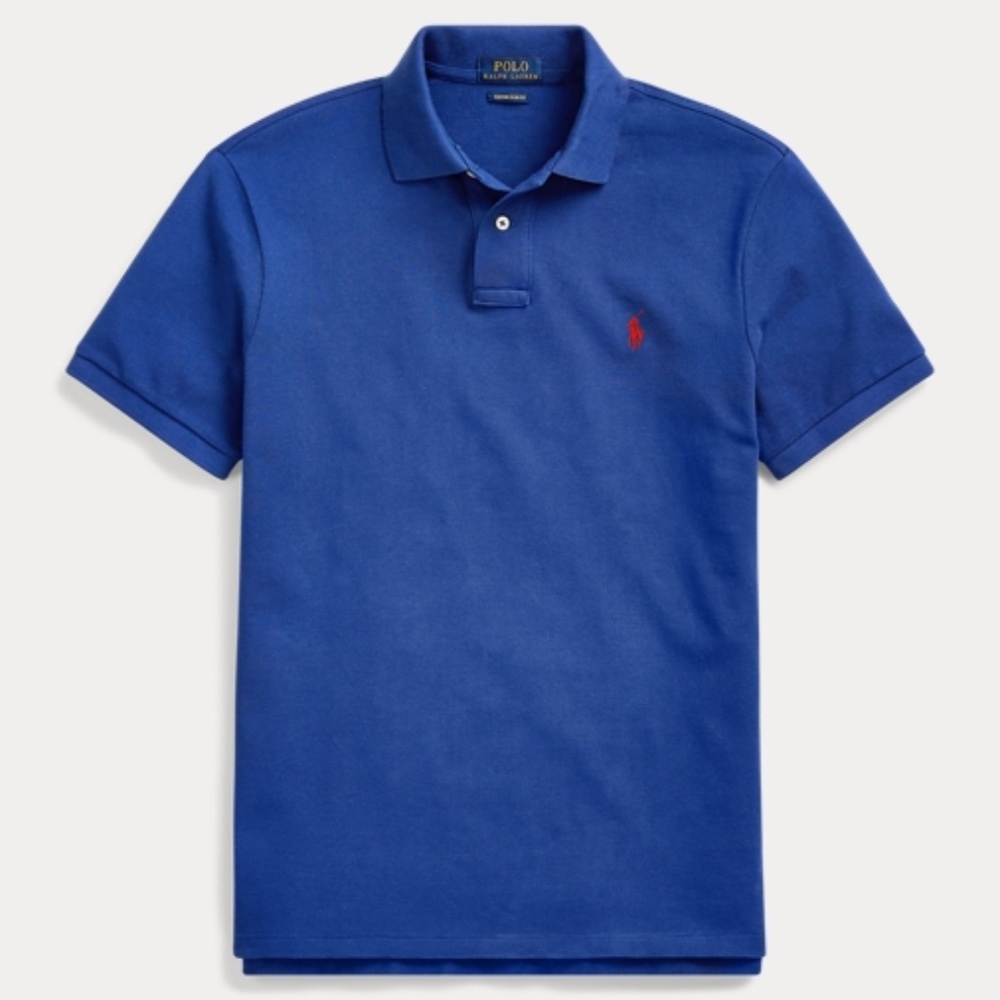 POLO RALPH LAUREN - Slim Fit Mesh Polo Shirt